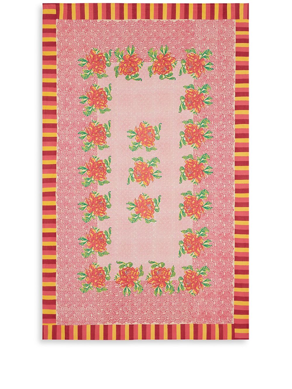 Lisa Corti Tischdecke mit Camelia Magenta-Print - Rosa von Lisa Corti