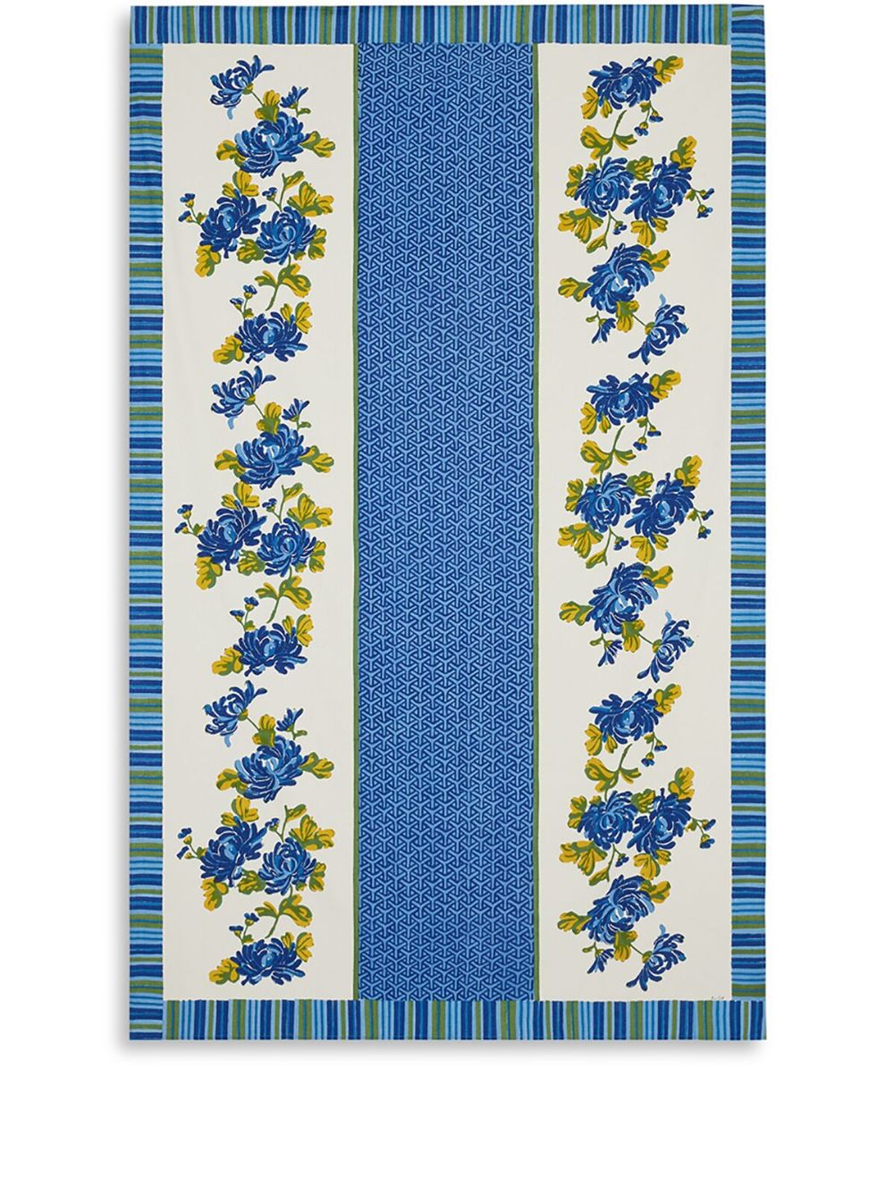 Lisa Corti Vienna Tischdecke mit Blumen-Print - Blau von Lisa Corti