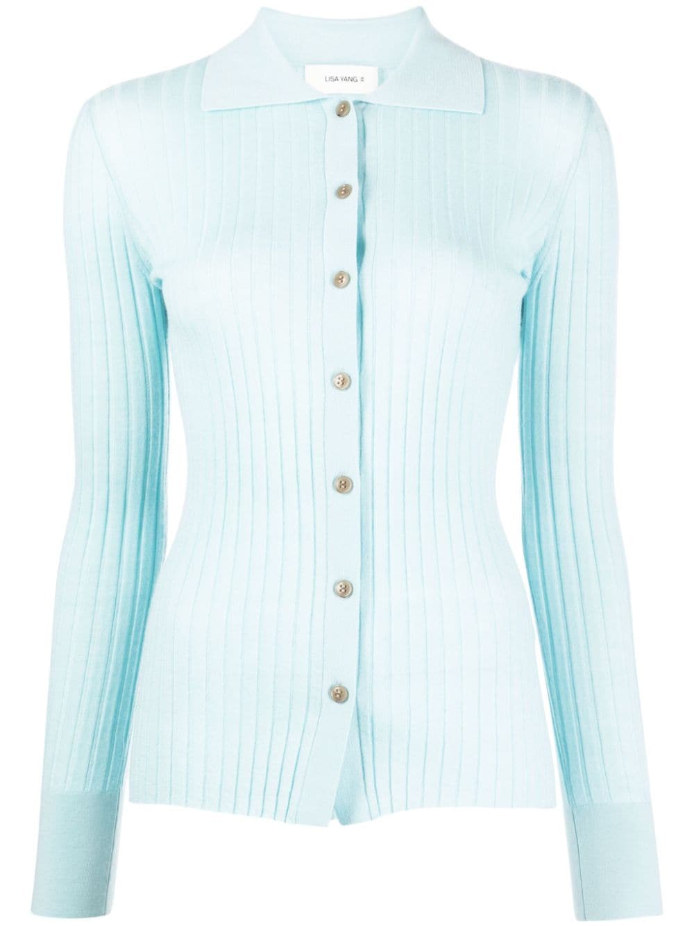 Lisa Yang Aria Cardigan aus Kaschmir - Blau von Lisa Yang