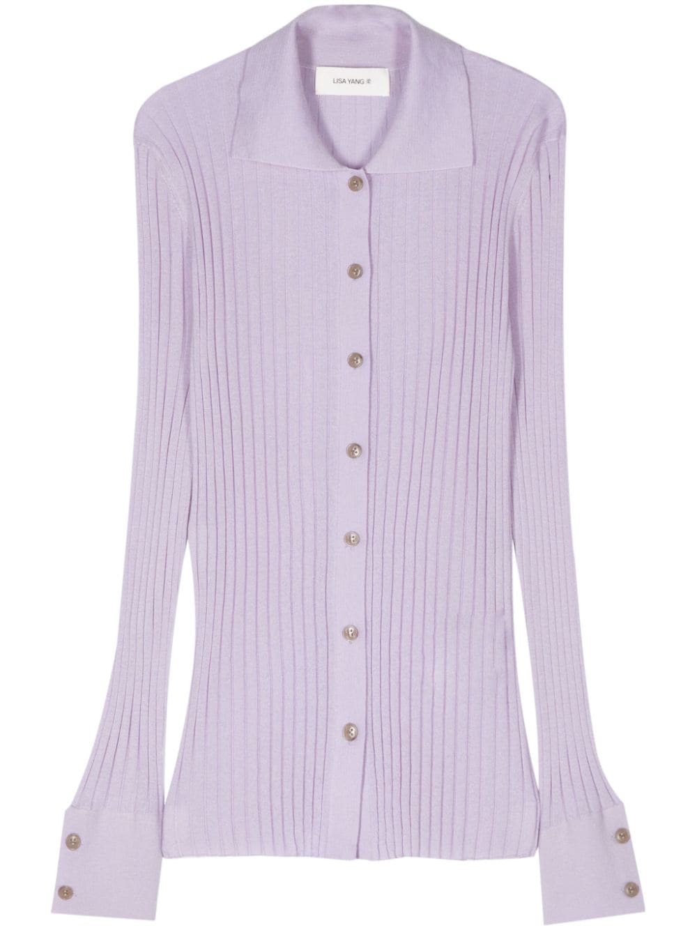 Lisa Yang Aria Cardigan aus Kaschmir - Violett von Lisa Yang