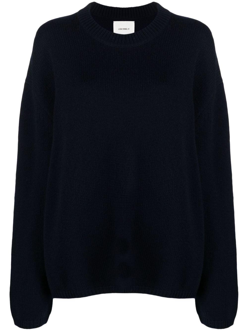 Lisa Yang Low Pullover mit asymmetrischem Saum - Blau von Lisa Yang