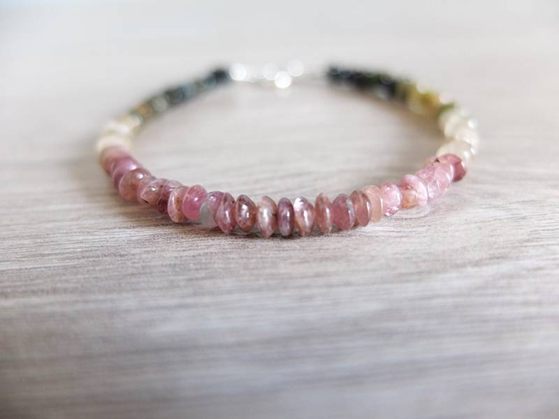 Armband Mit Mehrfarbigem Turmalin von LisaCreazioni
