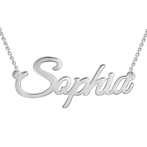 LisaKette Namenskette Silber/Gold/Rose,Kette Mit Name,Personalisierte Kette mit Buchstabe,Personalisierter Schmuck,Personalisiert Geschenk,Schmuck Damen LisaKette Namenskette Silber/Gold/Rose,Kette Mit Name,Personalisierte Kette mit Buchstabe,Personalisierter Schmuck,Personalisiert Geschenk,Schmuck Damen von LisaKette