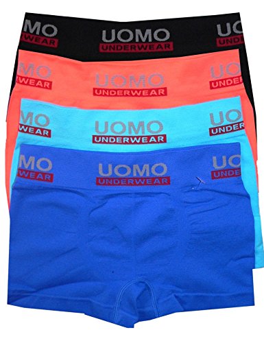 LisaModa Jungen Seamless Retroshorts 4er Pack Uomo 110-122 (6-8) von LisaModa