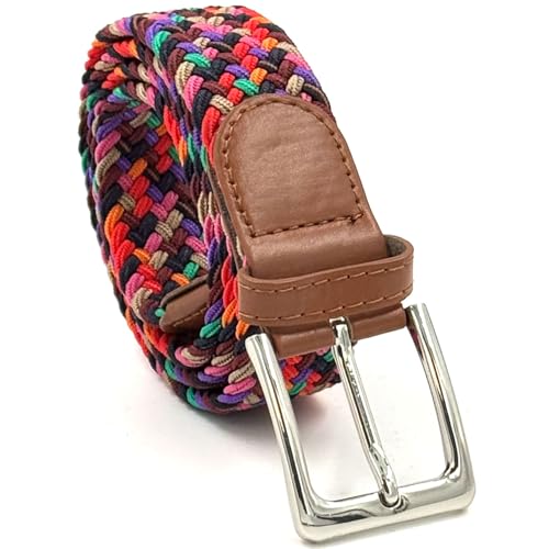 LisaModa Unisex Stretch Flechtgürtel in vielen Farben 85-115 Bunt 064 LisaModa Unisex Stretch Flechtgürtel in vielen Farben 85-115 Bunt 064 von LisaModa