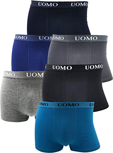 LisaModa Uomo Boys Retroshorts 6er Pack Stretch Baumwolle Bunt 146-152 (12-14) von LisaModa