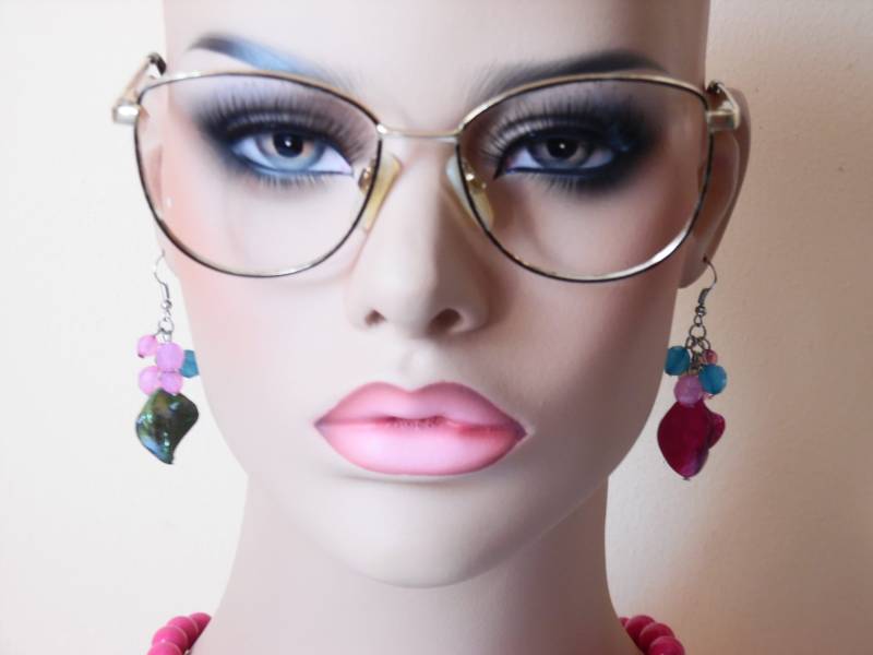 Vintage Damen Luxottica Skybraun Goldelectroplated Designer Gebraucht Rahmen Made in Italy von LisaVintageRare