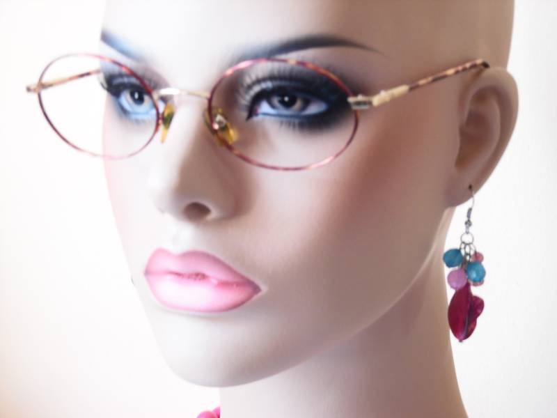 Vintage Sferoflex Pat 2058 Brillen Designer Gold Gebrauchte Rahmen Made in Italy von LisaVintageRare