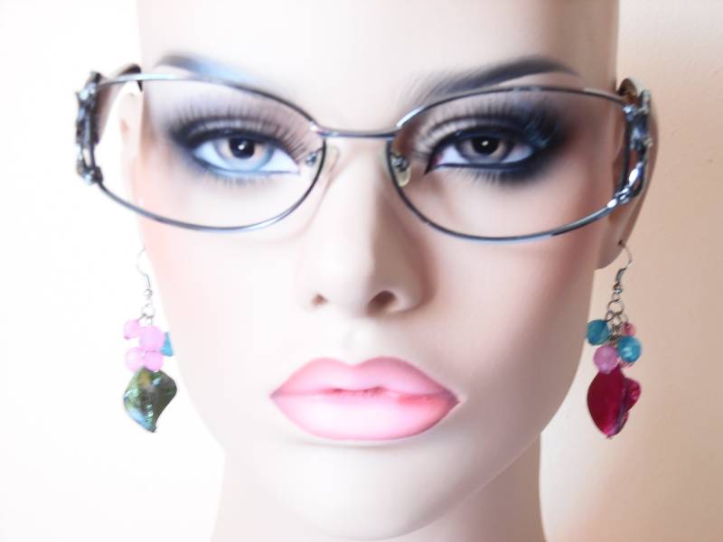 Vintage Womens Liz Claidose 0Cul 1B Brillen Designer Gebraucht Rahmen Made in China von LisaVintageRare