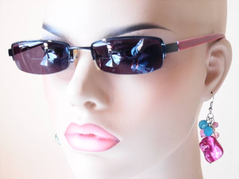 Vintage Zimco Usa Retro Brillen Designer Gebraucht Rahmen Made in China von LisaVintageRare