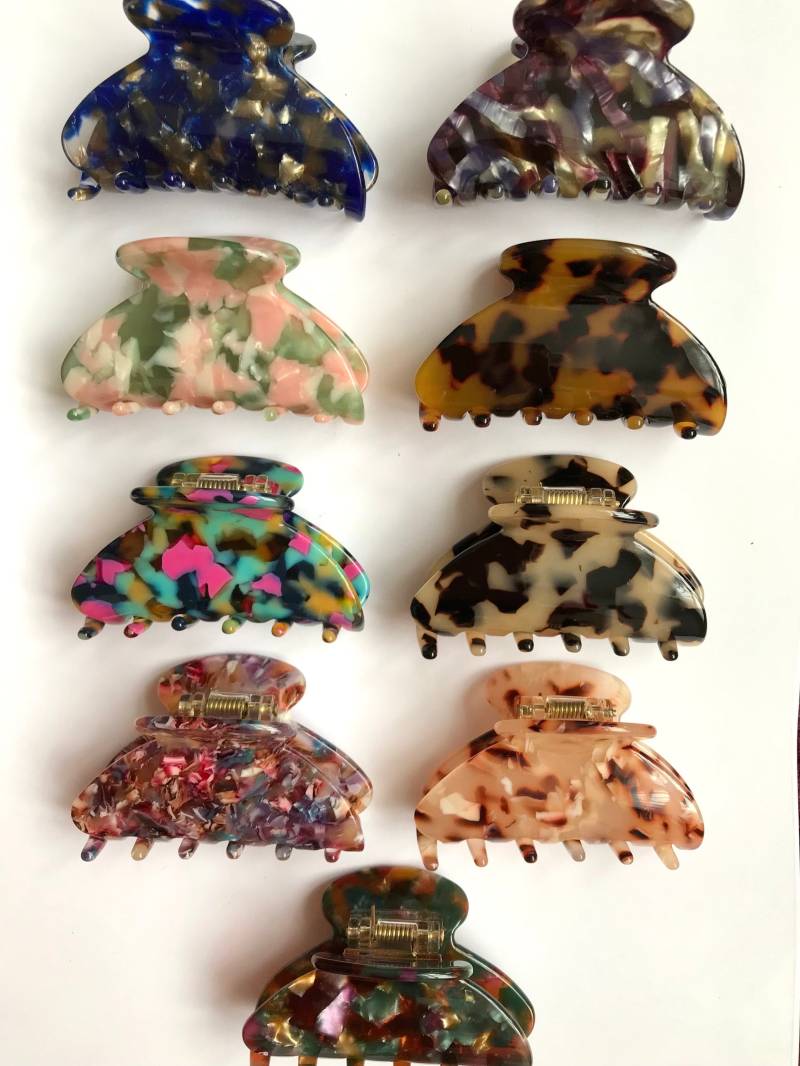 100% Acetate Starke Haarkrallen - Mittlere Größe von LisaandLavender