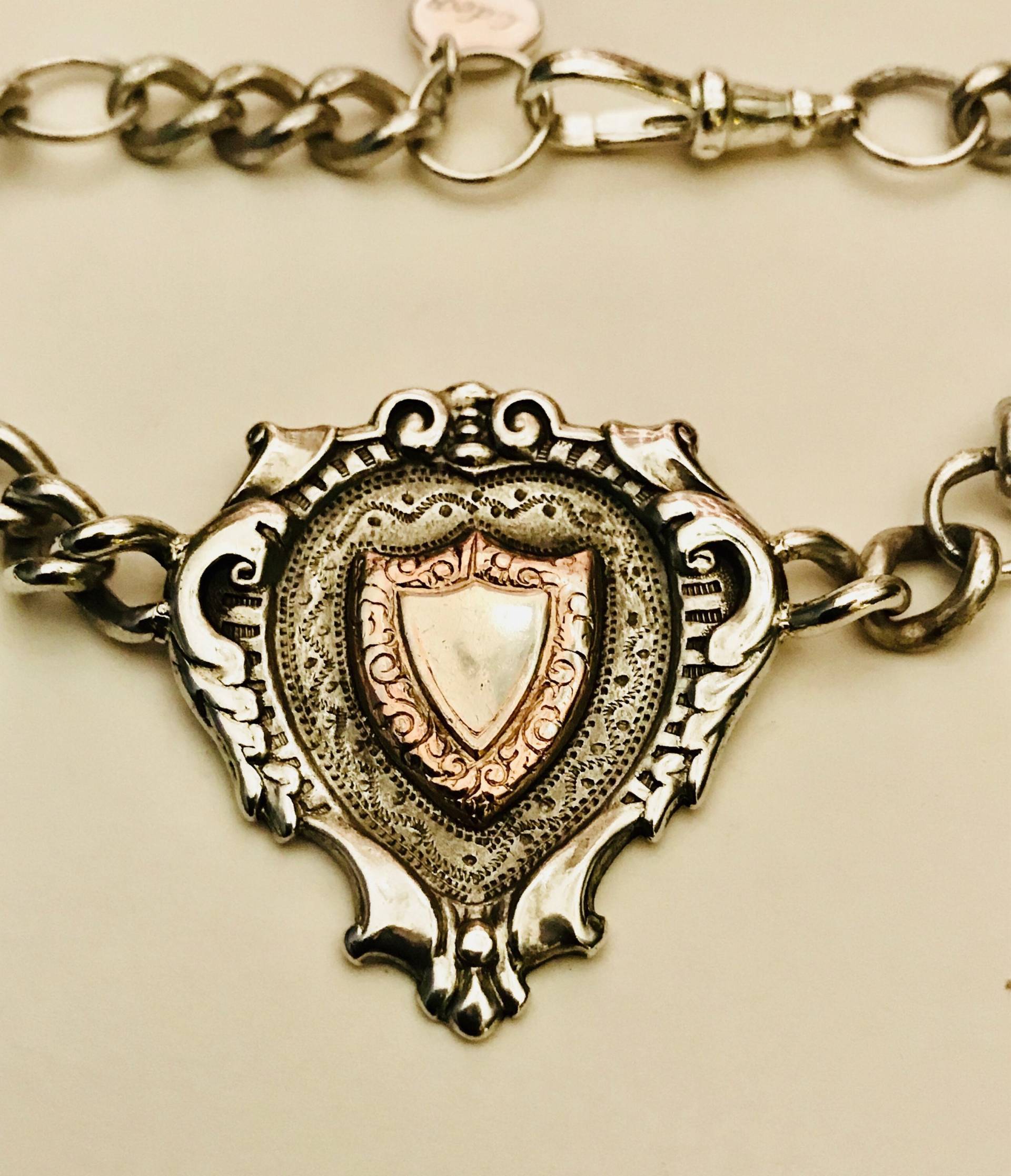 Silber Antike Albert Uhrenarmband Silber Antike Albert Uhrenarmband von LisadeBidaph