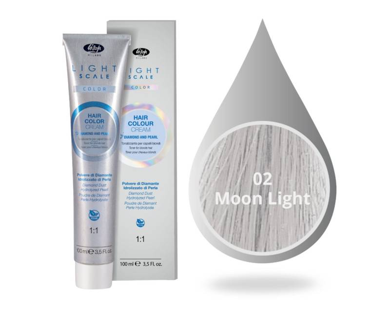 Lisap Sculture Haarfarbe Lisap Lisap Light Scale Color 100ml 02 Moon Light von Lisap Sculture
