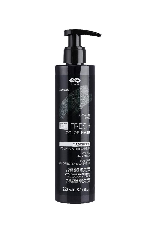 Lisap Sculture Haarfarbe Lisap Lisap Refresh Color Mask 250ml Anthracite von Lisap Sculture