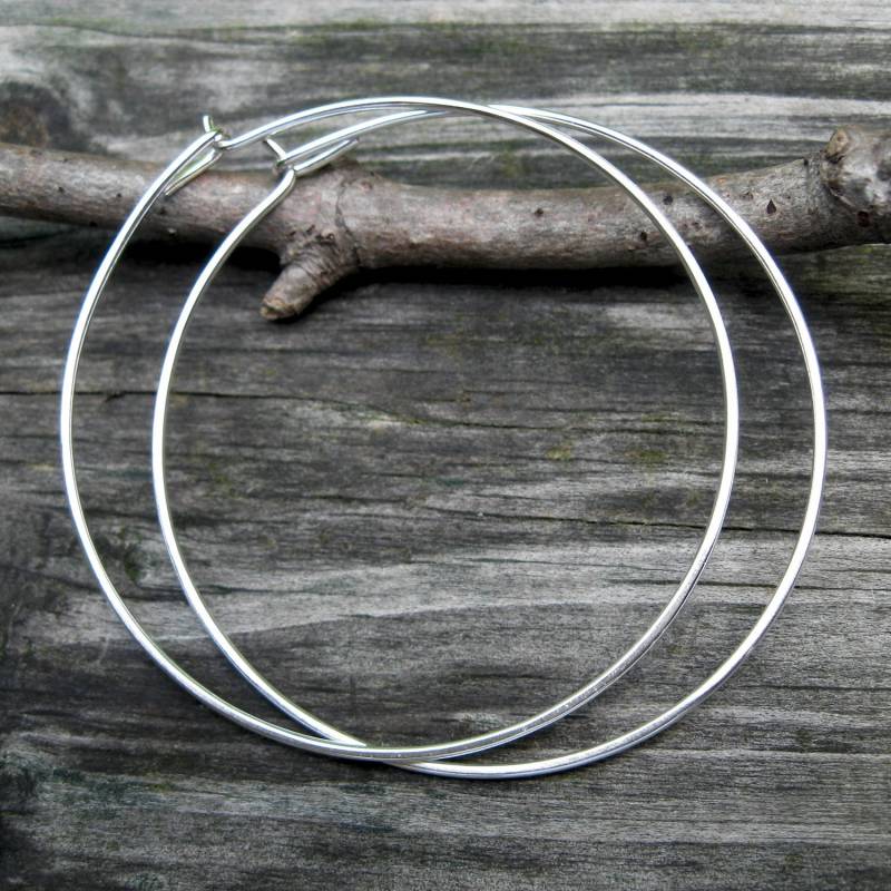 2 "sterling Silber Creolen von LisasLoveliesJewelry