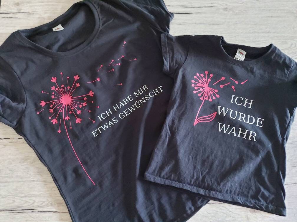 Mutter-Tochter-Shirts | Geschenkidee Mutter-Tochter-Shirts | Geschenkidee von Lisavonlumali