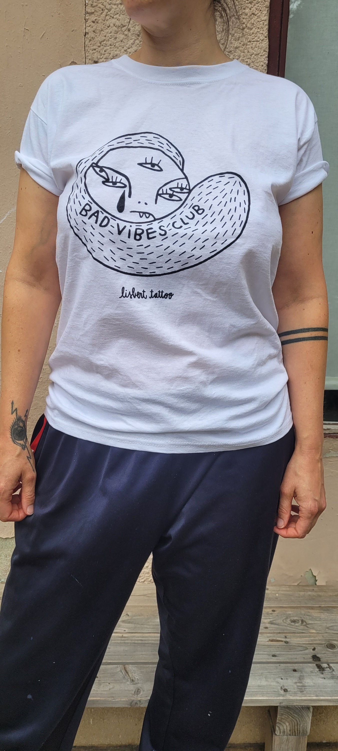 Lisbert Bad Vibes Club T-Shirt Lisbert Bad Vibes Club T-Shirt von LisbertSuperShop