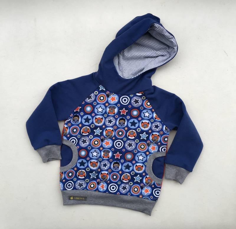Hoodie Für Jungs Lothar Kapuzenpullover Sweatshirt Gr. 104 von Lisbeth2015