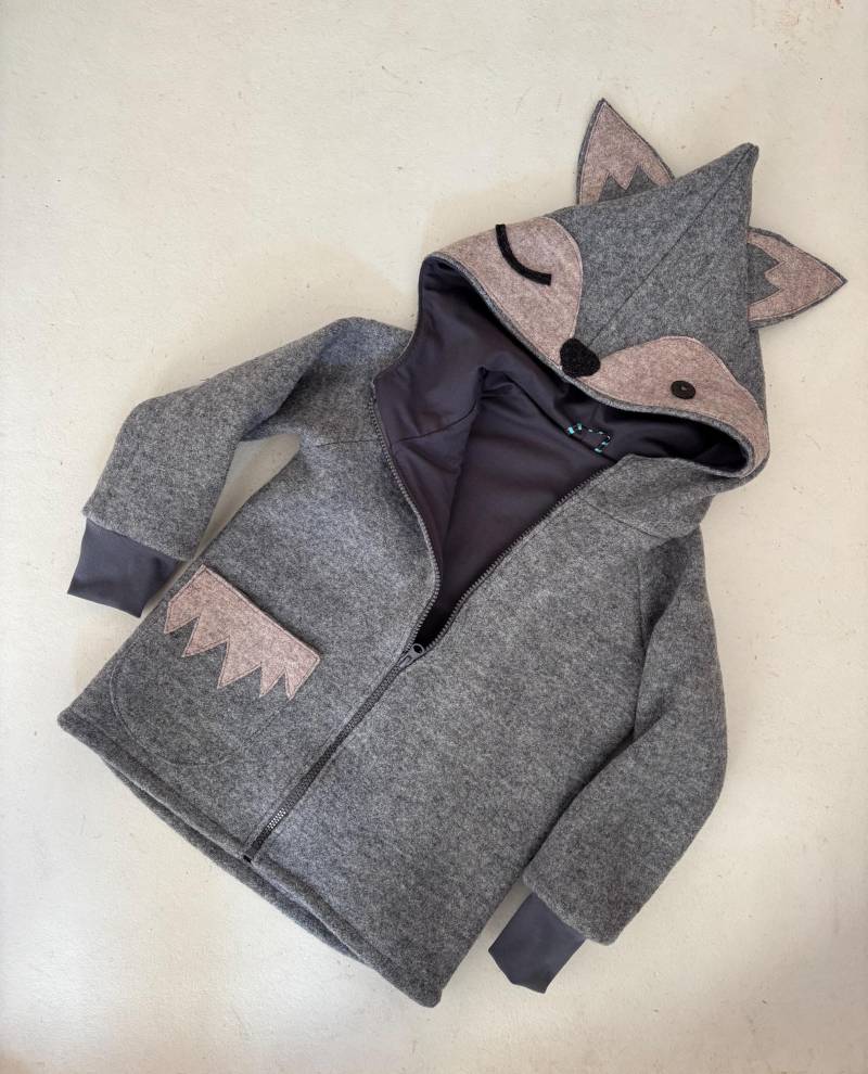 Jacke Aus Walk Für Kinder Fuchs von Lisbeth2015