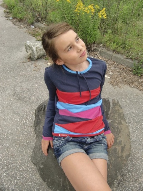 Langarm-Shirt Für Mädchen Nathalie von Lisbeth2015