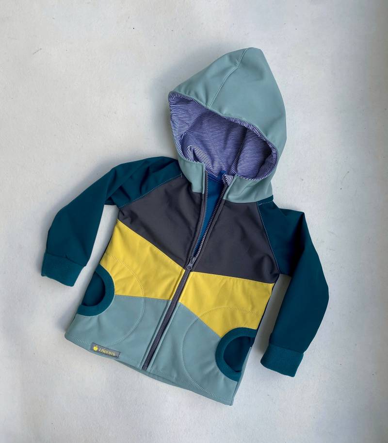 Softshelljacke Für Kinder Altgrün von Lisbeth2015