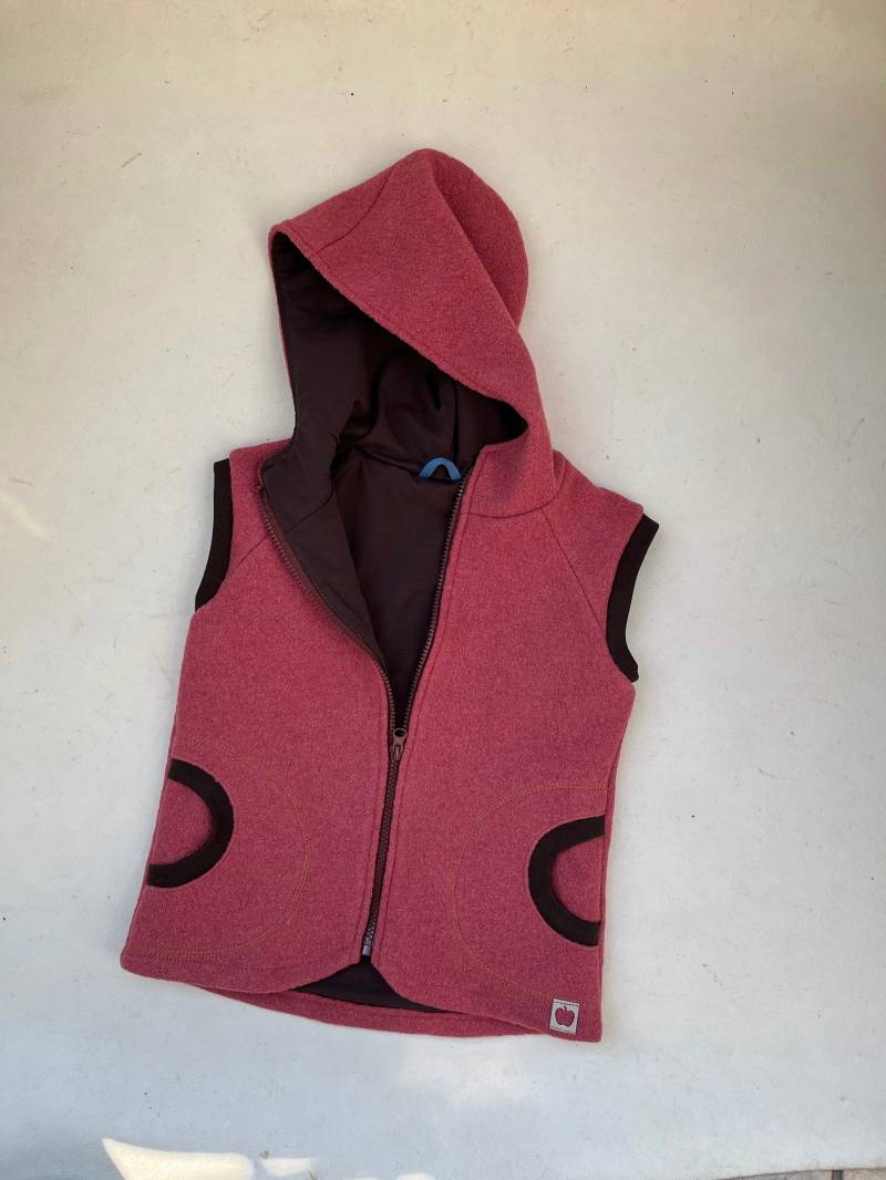 Weste Aus Walk Für Kinder Mit Kapuze Regenbogen von Lisbeth2015