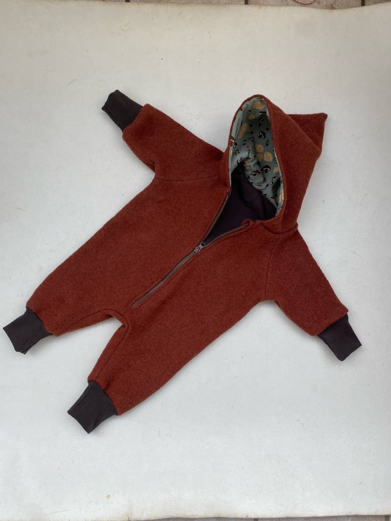 Wollwalk-Overall Für Kinder Kupfer von Lisbeth2015