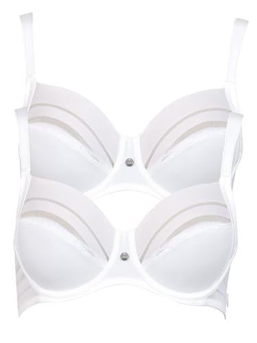 Lisca 2er Pack Bügel BH Alegra 020147 Gr. 80C in White Lisca 2er Pack Bügel BH Alegra 020147 Gr. 80C in White von Lisca