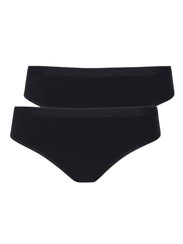 Lisca 2er Pack Damen Slip Kaia 022281 Gr. L in Black von Lisca
