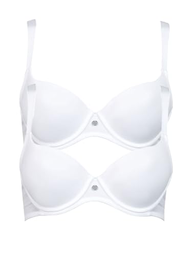 Lisca 2er Pack Schalen BH Alegra 020265 Gr. 90C in White Lisca 2er Pack Schalen BH Alegra 020265 Gr. 90C in White von Lisca