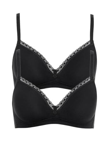 Lisca 2er Pack Soft BH INES 020282 Gr. 90B in Black Lisca 2er Pack Soft BH INES 020282 Gr. 90B in Black von Lisca