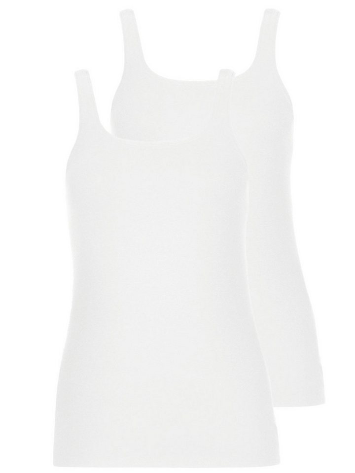 Lisca Achseltop 2er Pack Damen Trägerhemd Emma (Spar-Set, 2-St) Materialmix von Lisca