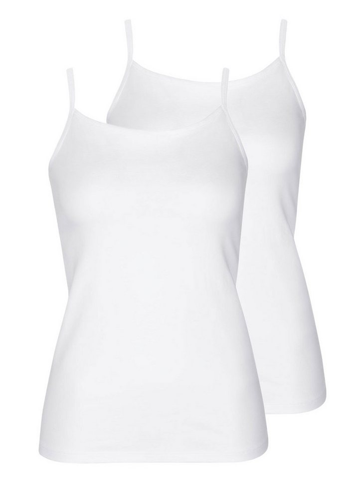 Lisca Achseltop 2er Pack Damen Trägerhemd Kaia (Spar-Set, 2-St) - von Lisca