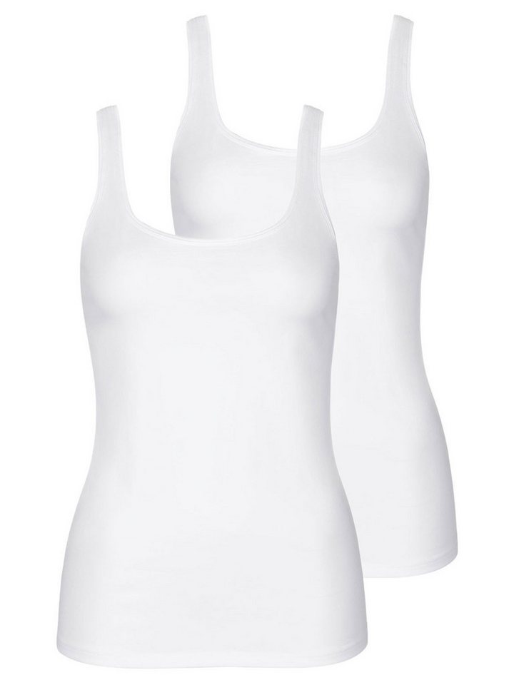 Lisca Achseltop 2er Pack Damen Trägerhemd Kaia (Spar-Set, 2-St) - von Lisca
