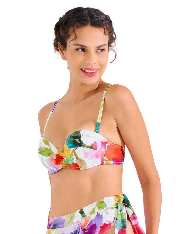 Lisca Balconette-Bikini-Top Balconette Bikini Top Roma (Stück, 1-St), abnehmbare Träger von Lisca