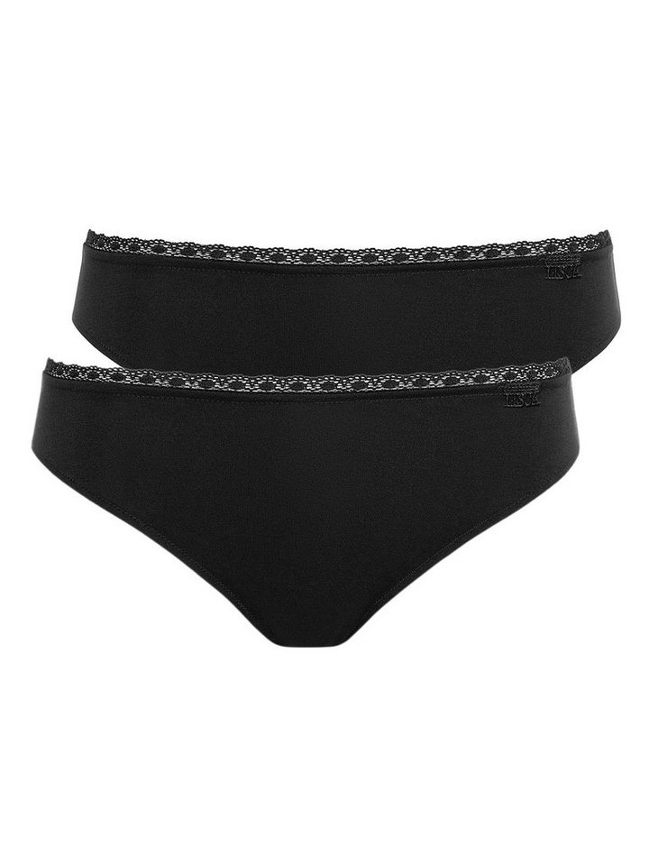Lisca Bikinislip 2er Pack Damen Slip Ines (Spar-Set, 2-St) Zwickel von Lisca