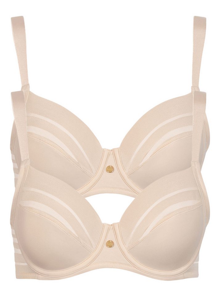 Lisca Bügel-BH 2er Pack Bügel BH Alegra (Spar-Set, 2-tlg) Stützfunktion von Lisca