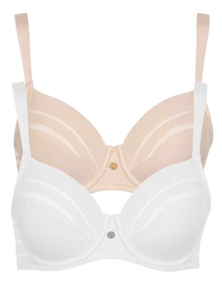 Lisca Bügel-BH 2er Pack Bügel BH Alegra (Spar-Set, 2-tlg) Stützfunktion von Lisca