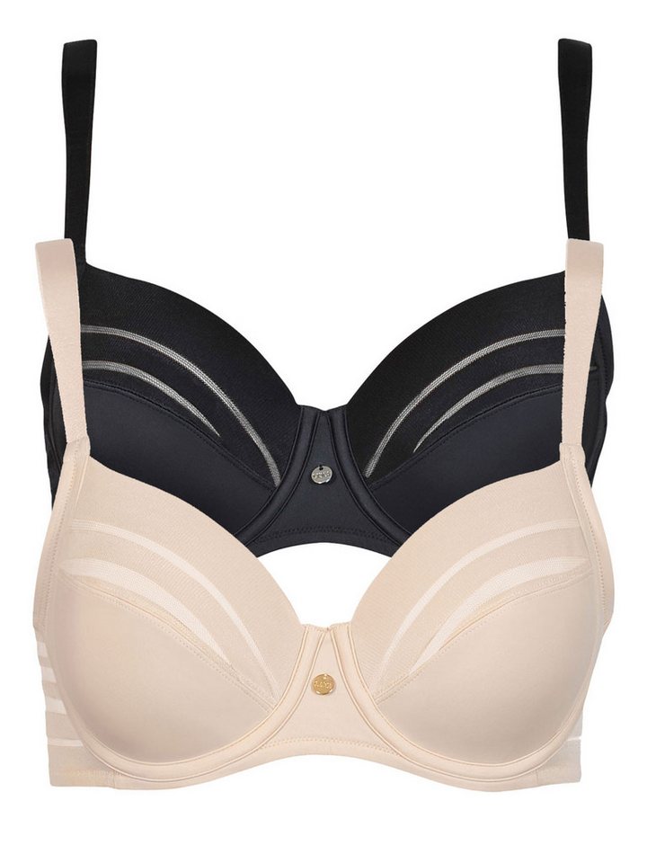 Lisca Bügel-BH 2er Pack Bügel BH Alegra (Spar-Set, 2-tlg) Stützfunktion von Lisca