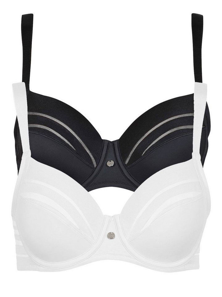 Lisca Bügel-BH 2er Pack Bügel BH Alegra (Spar-Set, 2-tlg) Stützfunktion von Lisca