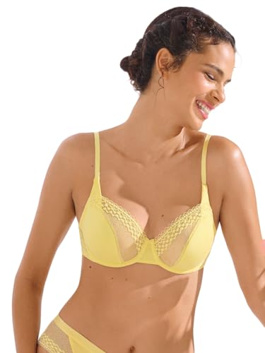Lisca Bügel BH Pompeya 020400 Gr. 85C in Yellow pear von Lisca