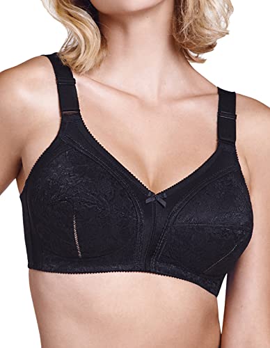 Lisca Damen Klassischer BH Gr. 100E, Schwarz von Lisca