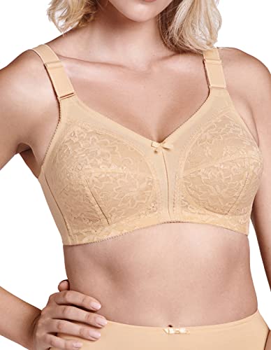 Lisca Damen Klassischer BH Gr. 100E, hautfarben von Lisca