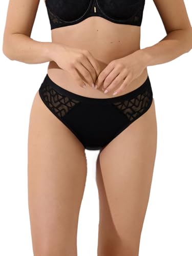 Lisca Damen Slip Opal 022334 Gr. 42 in Black von Lisca