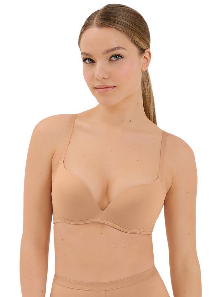Lisca Push-up-BH Push up BH ohne Bügel Maya (Stück, 1-tlg) Push up Effekt von Lisca