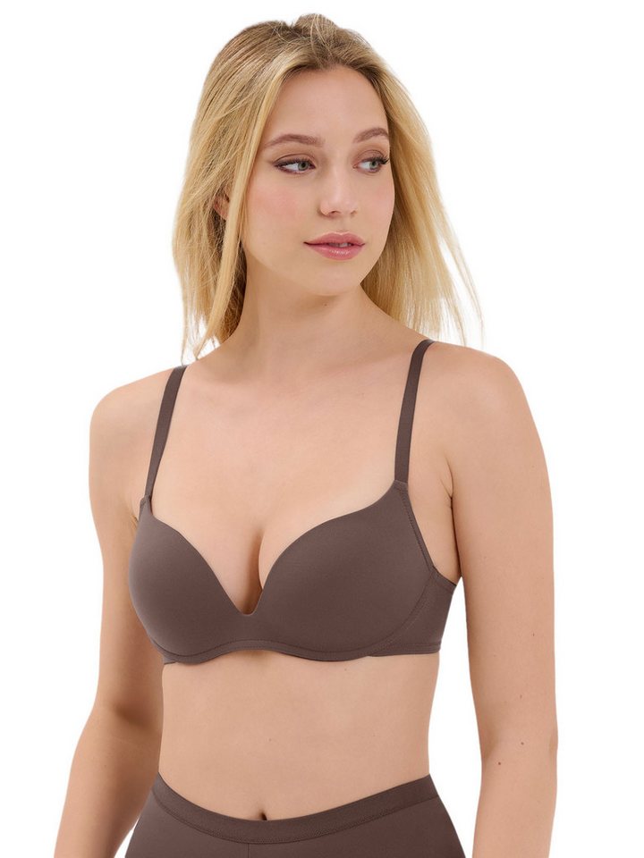 Lisca Push-up-BH Push up BH ohne Bügel Maya (Stück, 1-tlg) Push up Effekt von Lisca