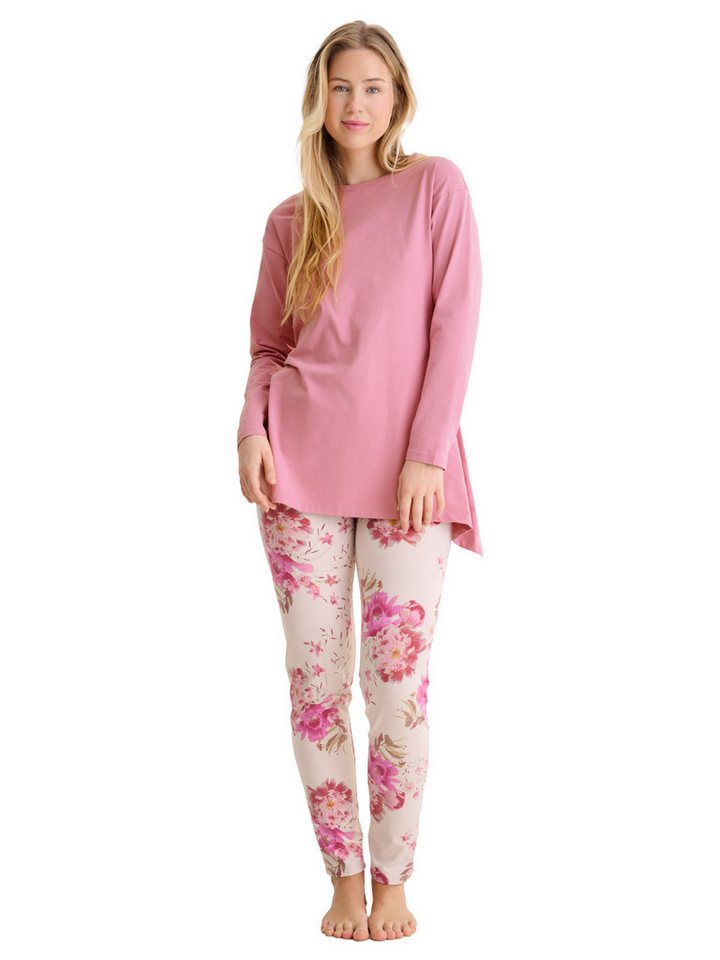 Lisca Pyjama Damen Pyjama Set lang Robin (Stück, 1 tlg) von Lisca
