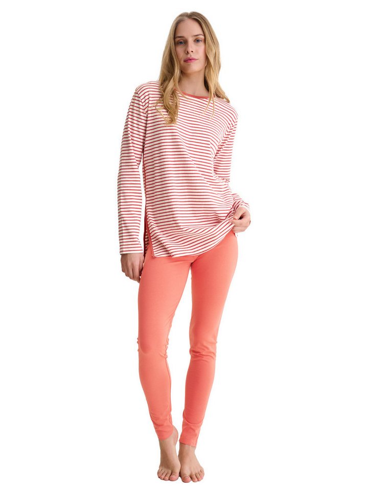 Lisca Pyjama Damen Pyjama Set mit Leggings, Shirt langarm Infin (Stück, 1 tlg) von Lisca