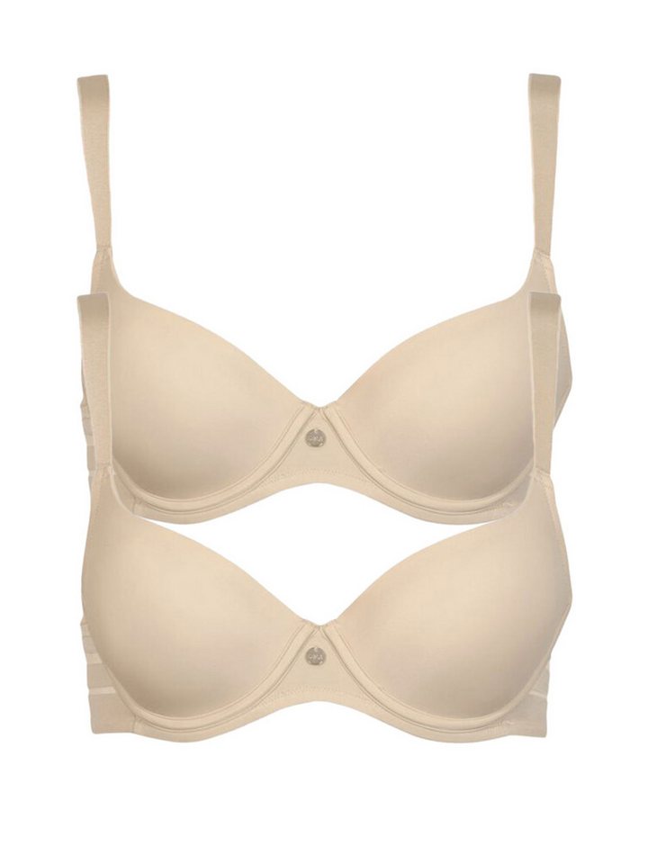 Lisca Schalen-BH 2er Pack Schalen BH Alegra (Spar-Set, 2-tlg) nahtlos von Lisca