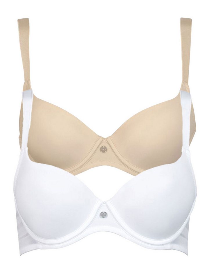 Lisca Schalen-BH 2er Pack Schalen BH Alegra (Spar-Set, 2-tlg) nahtlos von Lisca